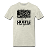 Men&#39;s Hustle Sold Separately Premium T-Shirt - heather oatmeal