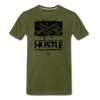 Men&#39;s Hustle Sold Separately Premium T-Shirt - olive green